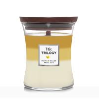 WoodWick Trilogy Fruits Of Summer Medium Hourglass Candle Extra Image 1 Preview